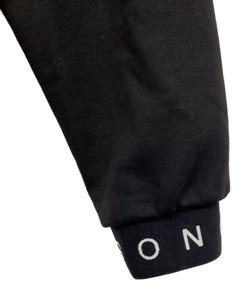 CRONOS（クロノス）CRONOS (クロノス) ロゴテープパーカー ブラック サイズ:38の古着・服飾アイテム