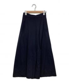 COGTHEBIGSMOKE（コグザビッグスモーク）の古着「セミフレアスカート / HALO SEMI-FLARE SKIRT」｜ネイビー