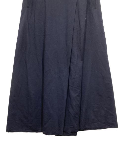 COGTHEBIGSMOKE（コグザビッグスモーク）COGTHEBIGSMOKE (コグザビッグスモーク) セミフレアスカート / HALO SEMI-FLARE SKIRT ネイビー サイズ:freeの古着・服飾アイテム