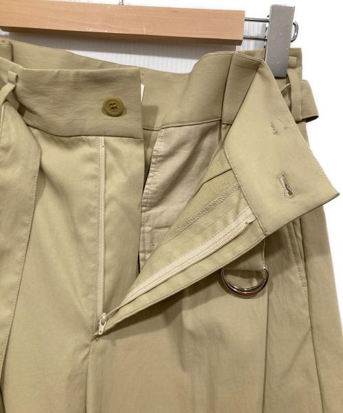 cepie.（セピエ）cepie. (セピエ) ワイドパンツ ベージュ サイズ:38の古着・服飾アイテム
