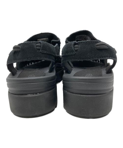 KEEN（キーン）KEEN (キーン) ユニーク ピーエルティ-タッセル ブラック サイズ:24.0cmの古着・服飾アイテム