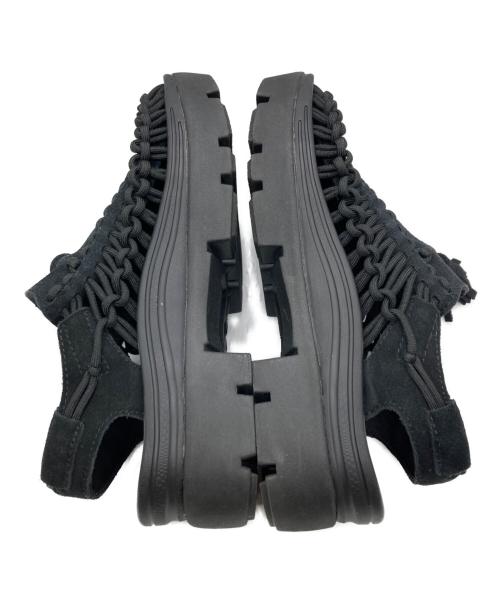 KEEN（キーン）KEEN (キーン) ユニーク ピーエルティ-タッセル ブラック サイズ:24.0cmの古着・服飾アイテム