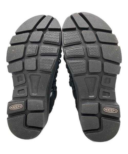 KEEN（キーン）KEEN (キーン) ユニーク ピーエルティ-タッセル ブラック サイズ:24.0cmの古着・服飾アイテム