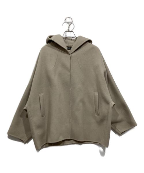 STUNNING LURE（スタニングルアー）STUNNING LURE (スタニングルアー) フードショートコート ベージュ サイズ:2の古着・服飾アイテム