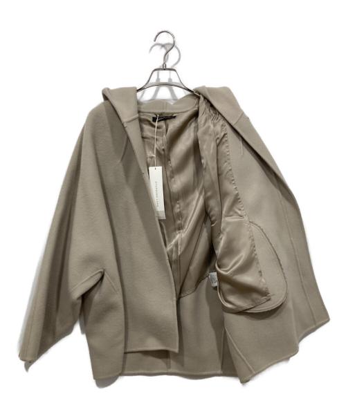 STUNNING LURE（スタニングルアー）STUNNING LURE (スタニングルアー) フードショートコート ベージュ サイズ:2の古着・服飾アイテム
