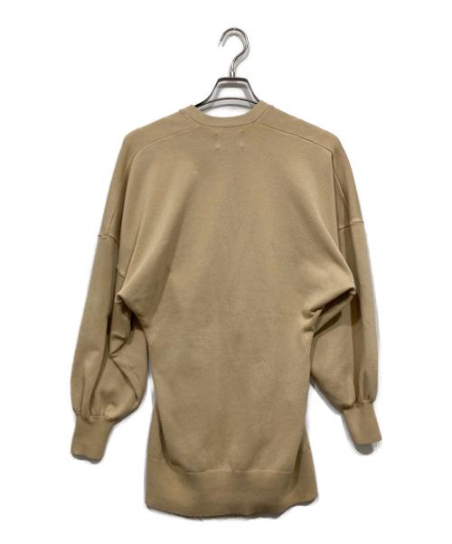 CLANE（クラネ）CLANE (クラネ) シェープラインカーディガン ベージュ サイズ:1の古着・服飾アイテム