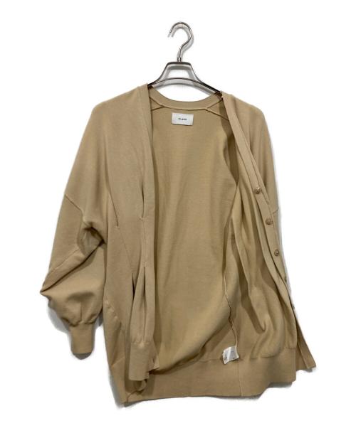 CLANE（クラネ）CLANE (クラネ) シェープラインカーディガン ベージュ サイズ:1の古着・服飾アイテム
