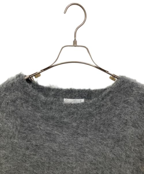 CLANE（クラネ）CLANE (クラネ) ボートネックシャギーニットワンピース / BOAT NECK SHAGGY KNIT ONEPIECE グレー サイズ:Sの古着・服飾アイテム