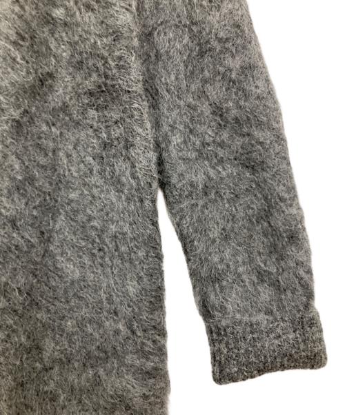 CLANE（クラネ）CLANE (クラネ) ボートネックシャギーニットワンピース / BOAT NECK SHAGGY KNIT ONEPIECE グレー サイズ:Sの古着・服飾アイテム