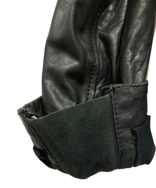 Acne studios（アクネ ストゥディオズ）Acne studios (アクネ ストゥディオズ) レザーライダースジャケット ブラック サイズ:32の古着・服飾アイテム