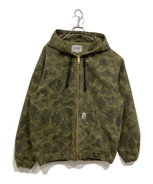 Carhartt WIP（カーハート ワーク イン プログレス）Carhartt WIP (カーハート ワーク イン プログレス) DUCK ACTIVE JACKET オリーブ サイズ:Sの古着・服飾アイテム