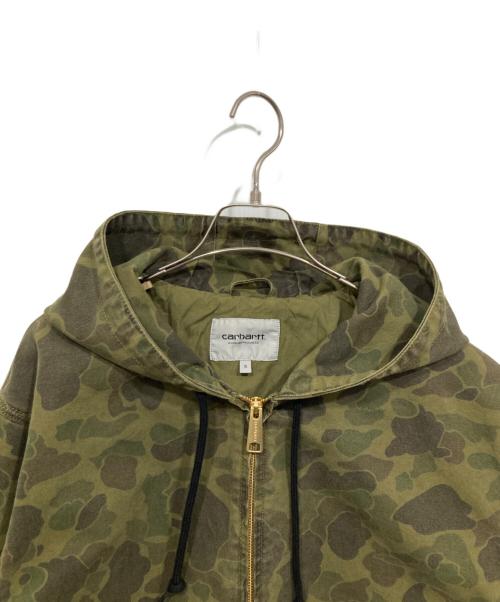 Carhartt WIP（カーハート ワーク イン プログレス）Carhartt WIP (カーハート ワーク イン プログレス) DUCK ACTIVE JACKET オリーブ サイズ:Sの古着・服飾アイテム