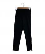 EVERYDAY I LIKE.エヴリデイ アイ ライク）の古着「Warm Zip レギンス パンツ」｜ブラック