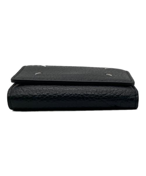 Maison Margiela（メゾンマルジェラ）Maison Margiela (メゾンマルジェラ) 4ステッチ3つ折り財布 ブラックの古着・服飾アイテム