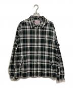 LEEリー）の古着「チェックスイングトップ」｜グレー