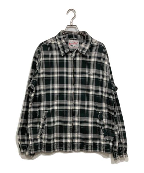 LEE（リー）LEE (リー) チェックスイングトップ グレー サイズ:XLの古着・服飾アイテム