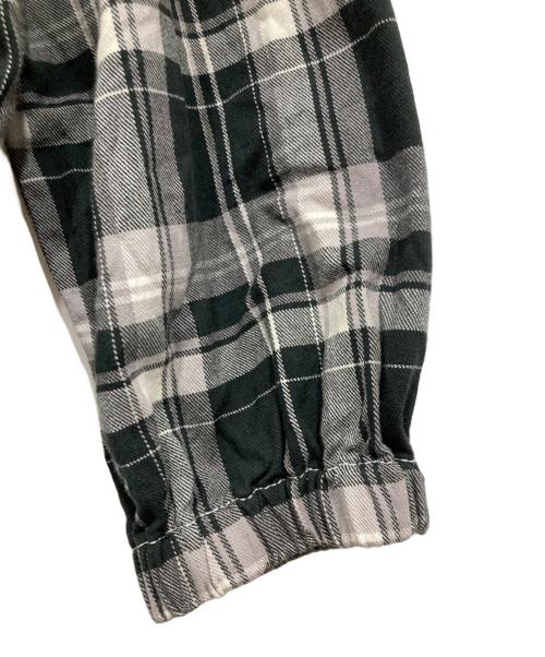 LEE（リー）LEE (リー) チェックスイングトップ グレー サイズ:XLの古着・服飾アイテム