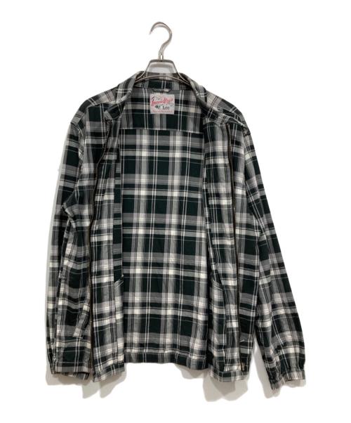 LEE（リー）LEE (リー) チェックスイングトップ グレー サイズ:XLの古着・服飾アイテム