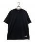 THE NORTH FACE（ザ ノース フェイス）の古着「STANDARD HEM LOGO TEE」｜ブラック