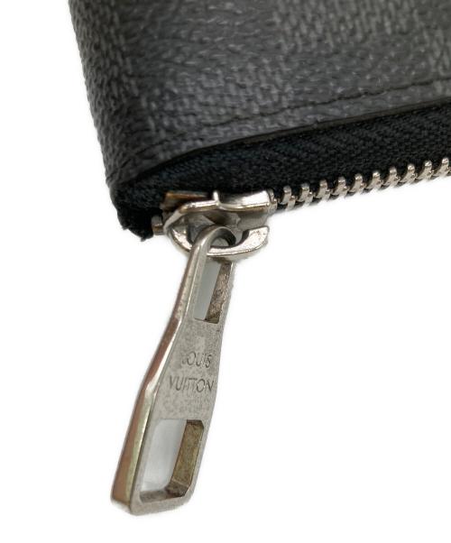 LOUIS VUITTON（ルイ ヴィトン）LOUIS VUITTON (ルイ ヴィトン) ダミエジッピーウォレット/長財布 ブラックの古着・服飾アイテム