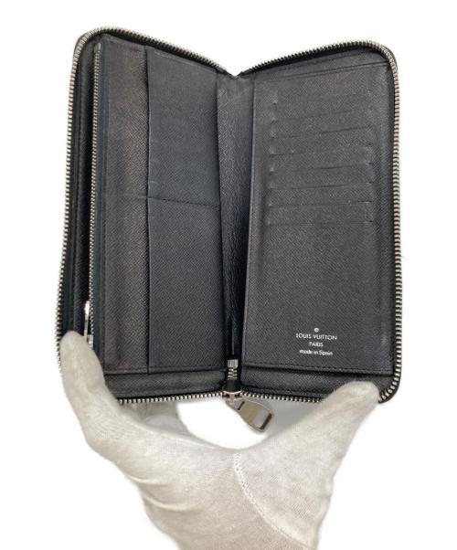 LOUIS VUITTON（ルイ ヴィトン）LOUIS VUITTON (ルイ ヴィトン) ダミエジッピーウォレット/長財布 ブラックの古着・服飾アイテム