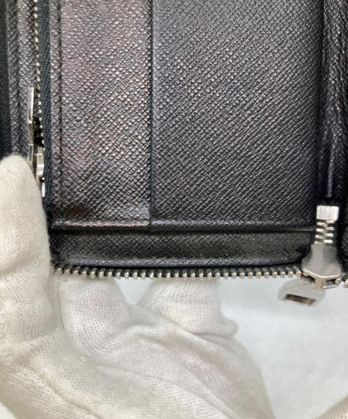 LOUIS VUITTON（ルイ ヴィトン）LOUIS VUITTON (ルイ ヴィトン) ダミエジッピーウォレット/長財布 ブラックの古着・服飾アイテム