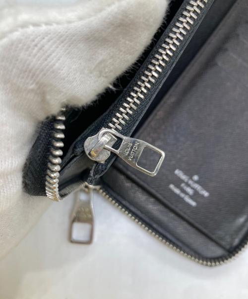 LOUIS VUITTON（ルイ ヴィトン）LOUIS VUITTON (ルイ ヴィトン) ダミエジッピーウォレット/長財布 ブラックの古着・服飾アイテム