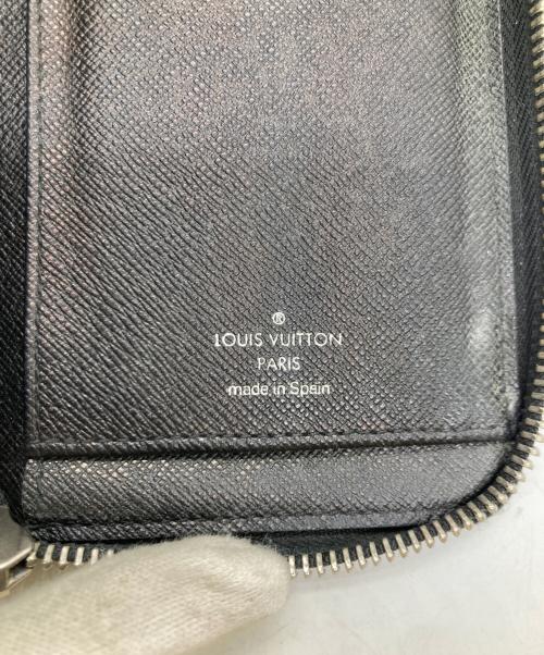 LOUIS VUITTON（ルイ ヴィトン）LOUIS VUITTON (ルイ ヴィトン) ダミエジッピーウォレット/長財布 ブラックの古着・服飾アイテム