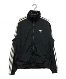 adidas（アディダス）の古着「ウーブン ファイヤーバード トラックトップ」｜ブラック