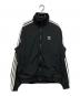 adidas（アディダス）の古着「ウーブン ファイヤーバード トラックトップ」｜ブラック