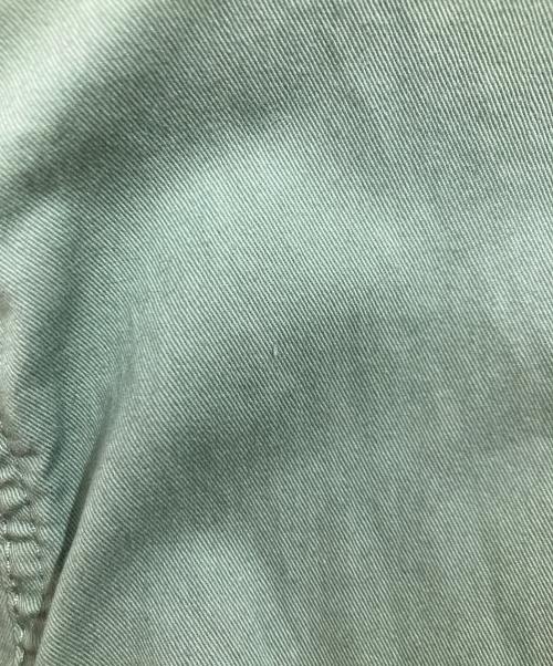 LACOSTE（ラコステ）LACOSTE (ラコステ) ジップアップ ストレッチ ハリントンジャケット グリーン サイズ:Mの古着・服飾アイテム