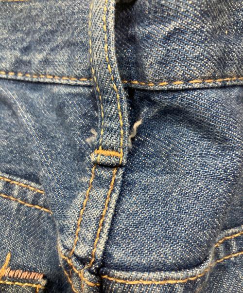 Acne studios（アクネ ストゥディオズ）Acne studios (アクネ ストゥディオズ) デニムパンツ / 1996 Dark Blue Trash ブルー サイズ:33　32の古着・服飾アイテム