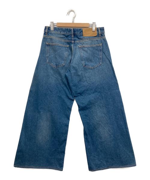 MM6 Maison Margiela（エムエムシックスメゾンマルジェラ）MM6 Maison Margiela (エムエムシックスメゾンマルジェラ) 5ポケットフレアデニムパンツ ブルー サイズ:34の古着・服飾アイテム