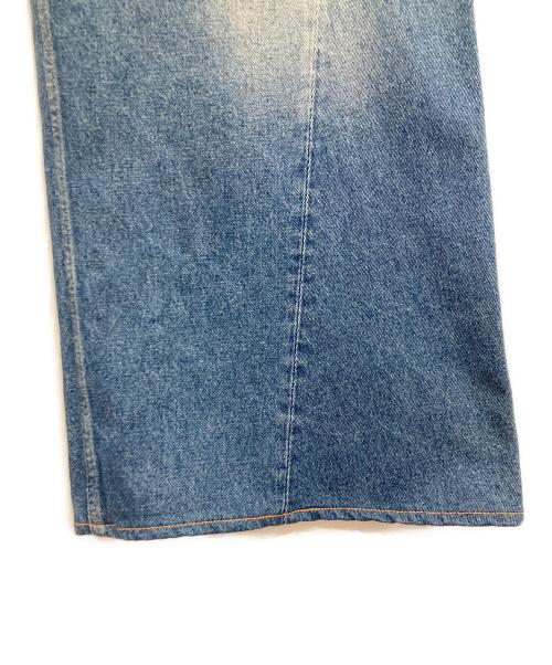 MM6 Maison Margiela（エムエムシックスメゾンマルジェラ）MM6 Maison Margiela (エムエムシックスメゾンマルジェラ) 5ポケットフレアデニムパンツ ブルー サイズ:34の古着・服飾アイテム