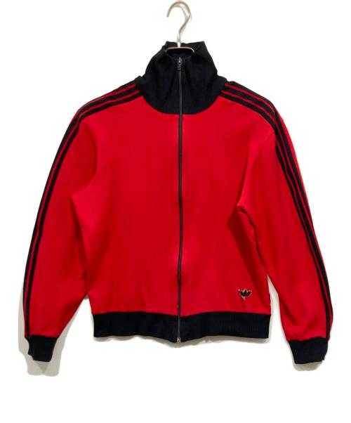adidas（アディダス）adidas (アディダス) トラックジャケット レッド サイズ:3の古着・服飾アイテム