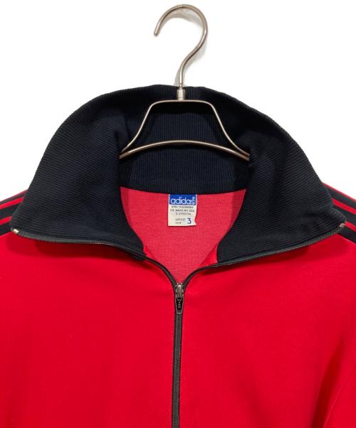 adidas（アディダス）adidas (アディダス) トラックジャケット レッド サイズ:3の古着・服飾アイテム