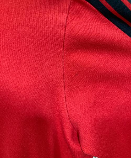 adidas（アディダス）adidas (アディダス) トラックジャケット レッド サイズ:3の古着・服飾アイテム