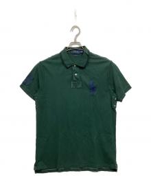 POLO RALPH LAUREN（ポロ・ラルフローレン）の古着「ビッグポニーポロシャツ」｜グリーン