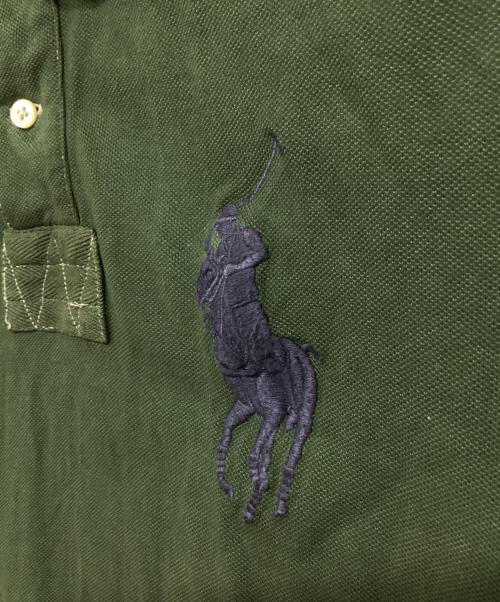 POLO RALPH LAUREN（ポロ・ラルフローレン）POLO RALPH LAUREN (ポロ・ラルフローレン) ビッグポニーポロシャツ グリーン サイズ:Ｌの古着・服飾アイテム