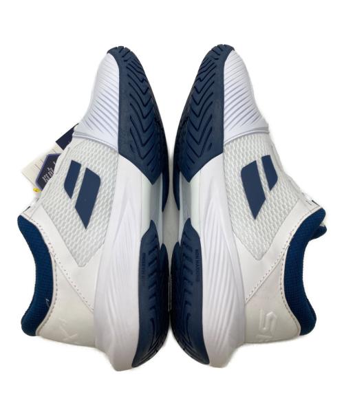 Babolat（バボラ）Babolat (バボラ) テニスシューズ / SFX4 ホワイト×ネイビー サイズ:27.5㎝の古着・服飾アイテム