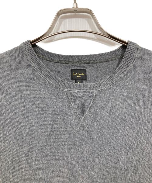 Paul Smith JEANS（ポールスミス ジーンズ）Paul Smith JEANS (ポールスミス ジーンズ) コットンカシミヤニット グレー サイズ:Lの古着・服飾アイテム