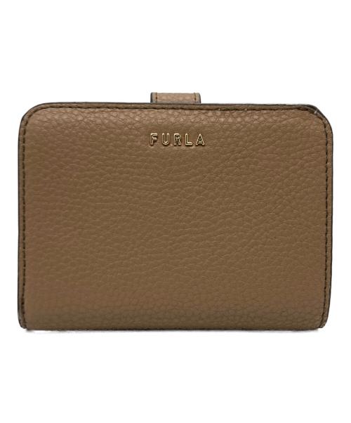 FURLA（フルラ）FURLA (フルラ) 2つ折り財布 ブラウンの古着・服飾アイテム