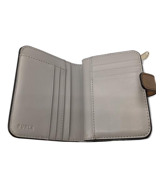 FURLA（フルラ）FURLA (フルラ) 2つ折り財布 ブラウンの古着・服飾アイテム