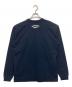 WIND AND SEA (ウィンダンシー) コラボプリント ロングスリーブカットソー ネイビー サイズ:XL：5000円