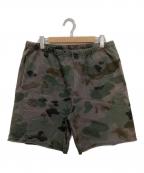 SUPREMEシュプリーム）の古着「ショートパンツ / Overdyerd Sweatshort」｜グレー