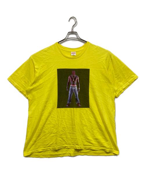 SUPREME（シュプリーム）Supreme (シュプリーム) Tupac Hologram TEE イエロー サイズ:XLの古着・服飾アイテム