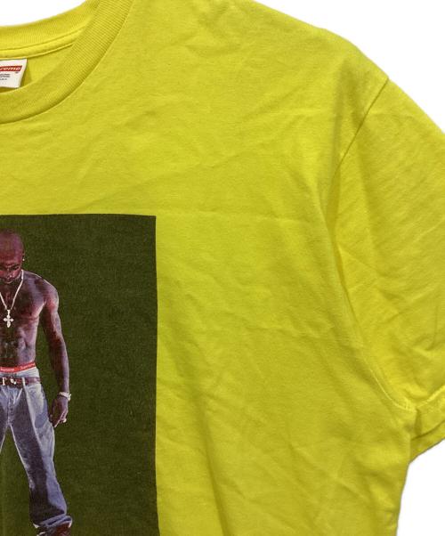SUPREME（シュプリーム）Supreme (シュプリーム) Tupac Hologram TEE イエロー サイズ:XLの古着・服飾アイテム