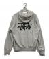 stussy (ステューシー) プルオーバーパーカー グレー サイズ:L：13000円