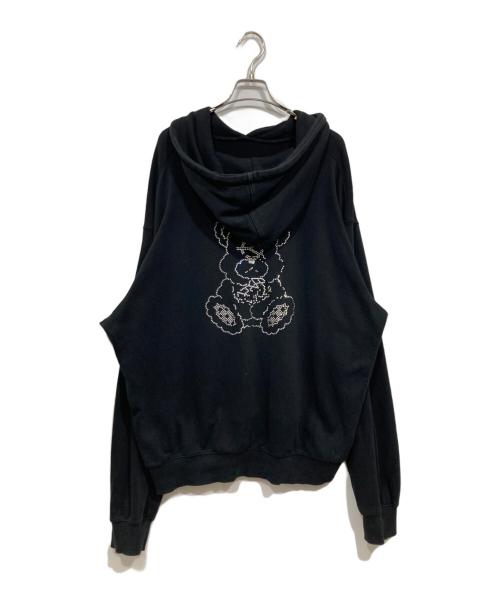 OY（オーワイ）OY (オーワイ) プルオーバーパーカー ブラック サイズ:2の古着・服飾アイテム