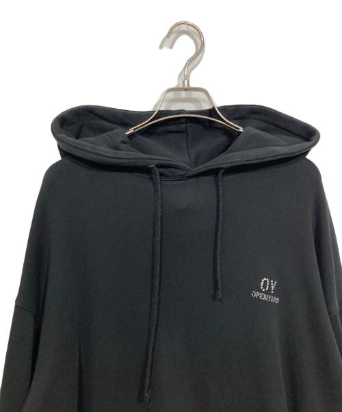 OY（オーワイ）OY (オーワイ) プルオーバーパーカー ブラック サイズ:2の古着・服飾アイテム